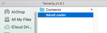install terraria tmodloader for mac